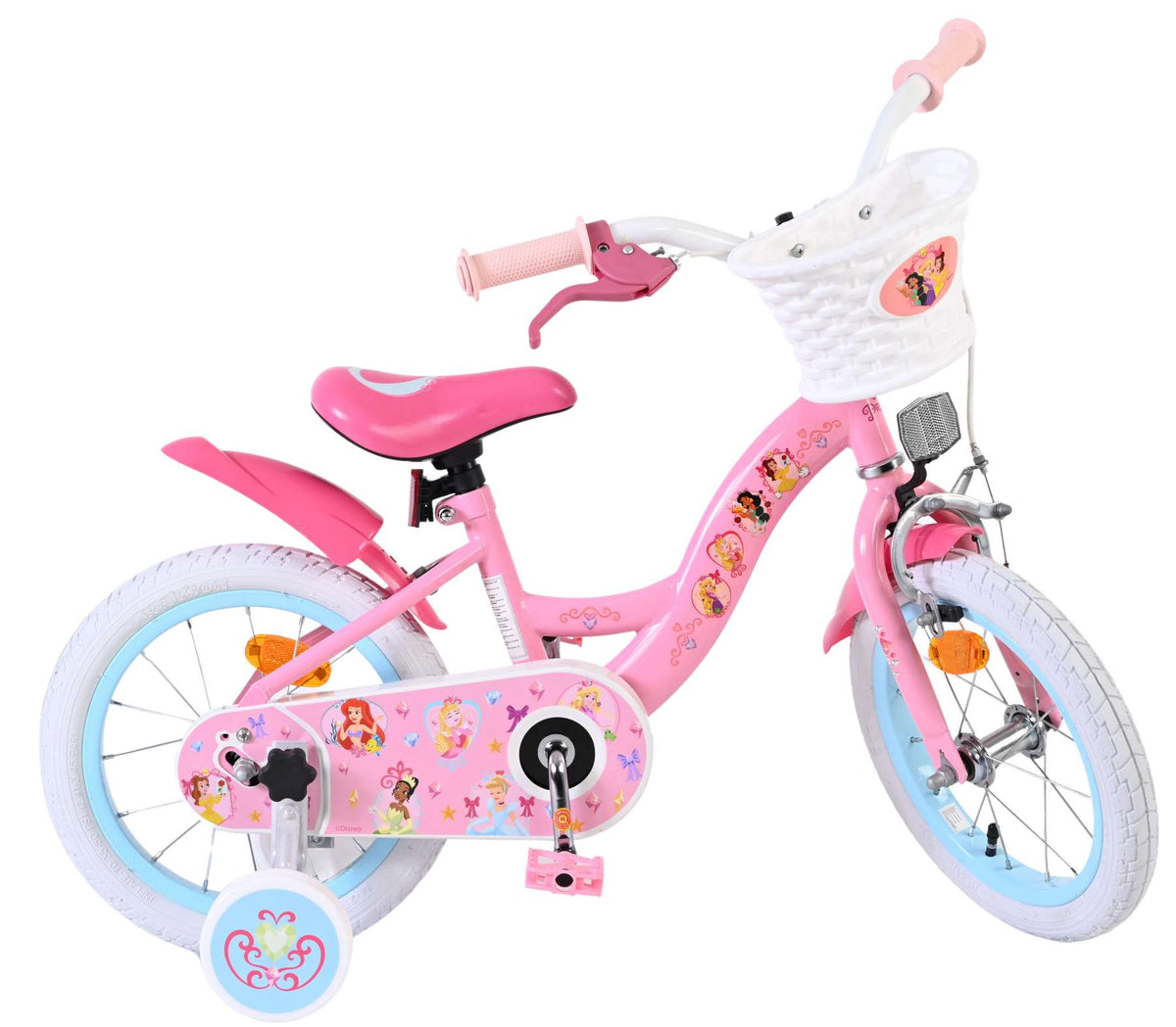 Disney Princess Kinderfiets - Meisjes - 14 inch - Roze