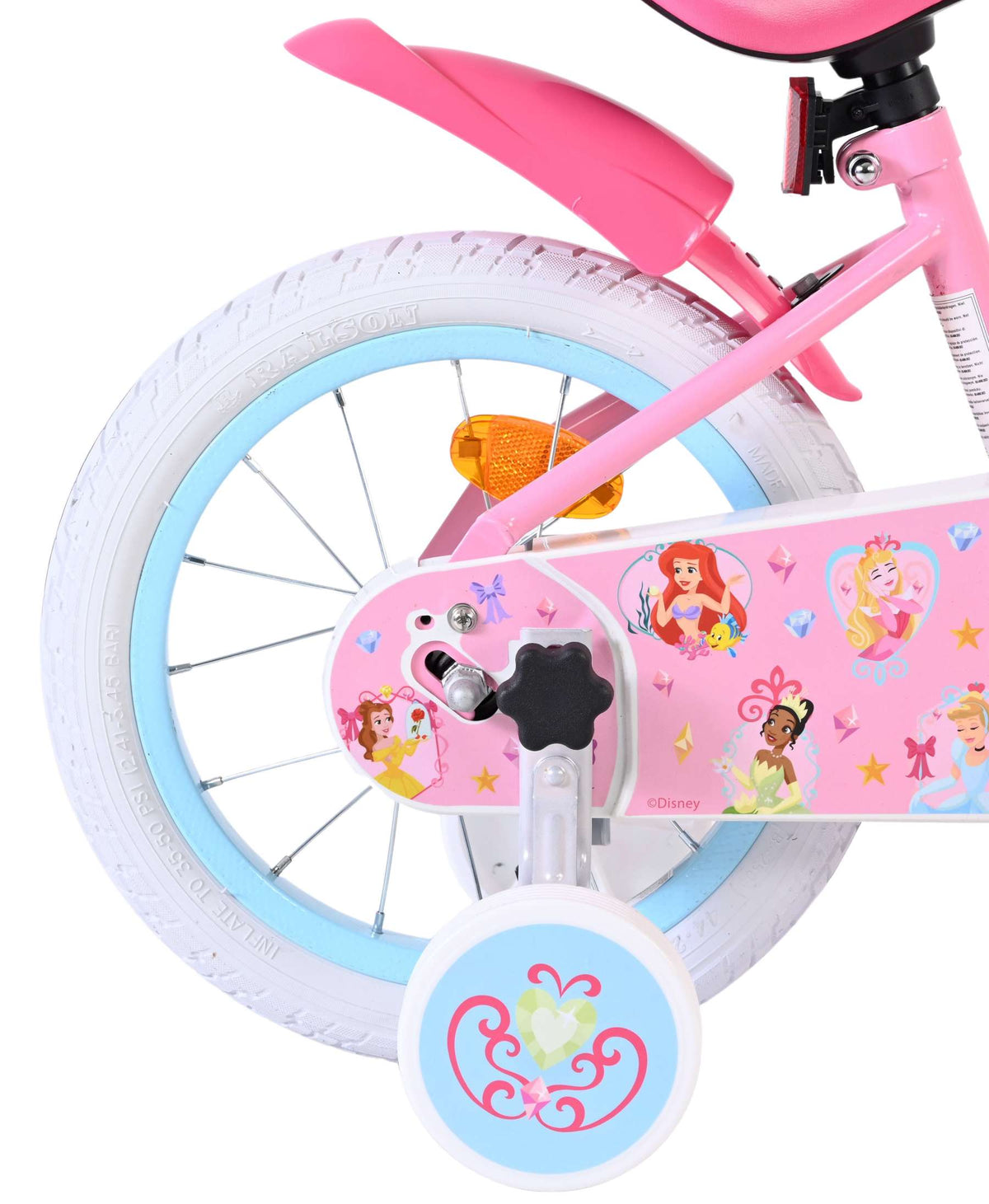 Disney Princess Kinderfiets - Meisjes - 14 inch - Roze