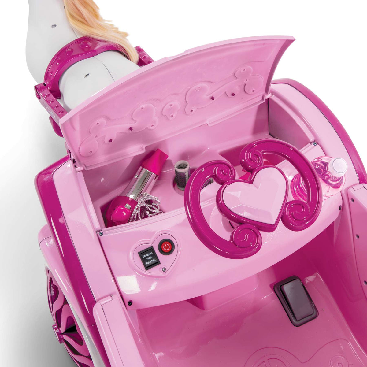 Disney Princess Paard met Koets  - Elektrische Ride-On