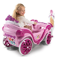 Disney Princess Paard met Koets  - Elektrische Ride-On