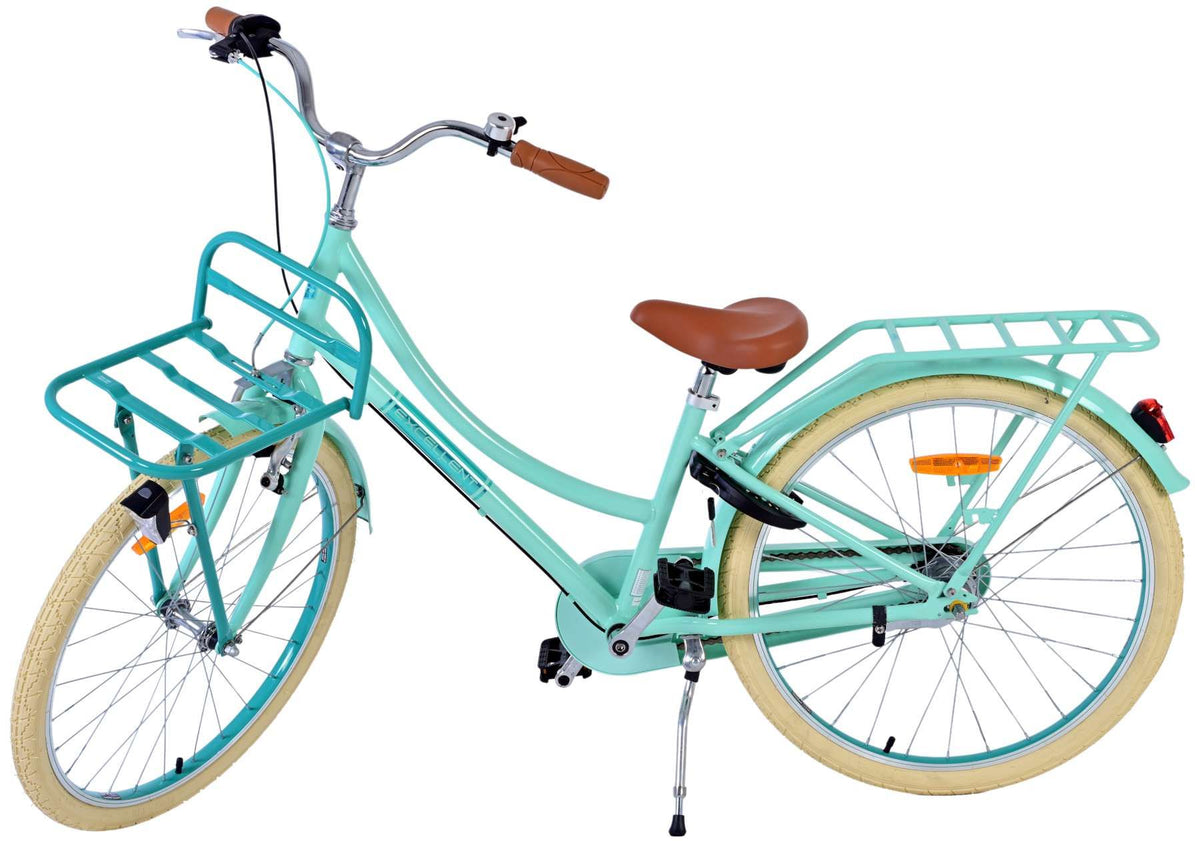 Volare Excellent Kinderfiets - Meisjes - 24 inch - Groen - Shimano Nexus 3 versnellingen
