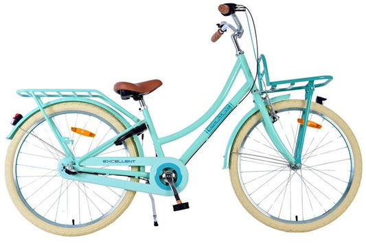 Volare Excellent kinderfiets Meisjes 24 inch Groen Shimano Nexus 3 versnellingen