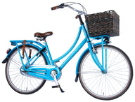 Volare Gevlochten Rieten Fietsmand - Groot