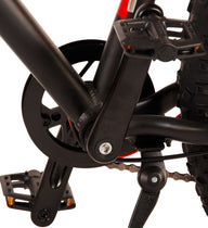Volare Gradient Kinderfiets - Jongens - 26 inch - Zwart Oranje - 7 versnellingen