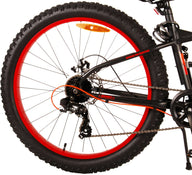 Volare Gradient Kinderfiets - Jongens - 26 inch - Zwart Oranje - 7 versnellingen
