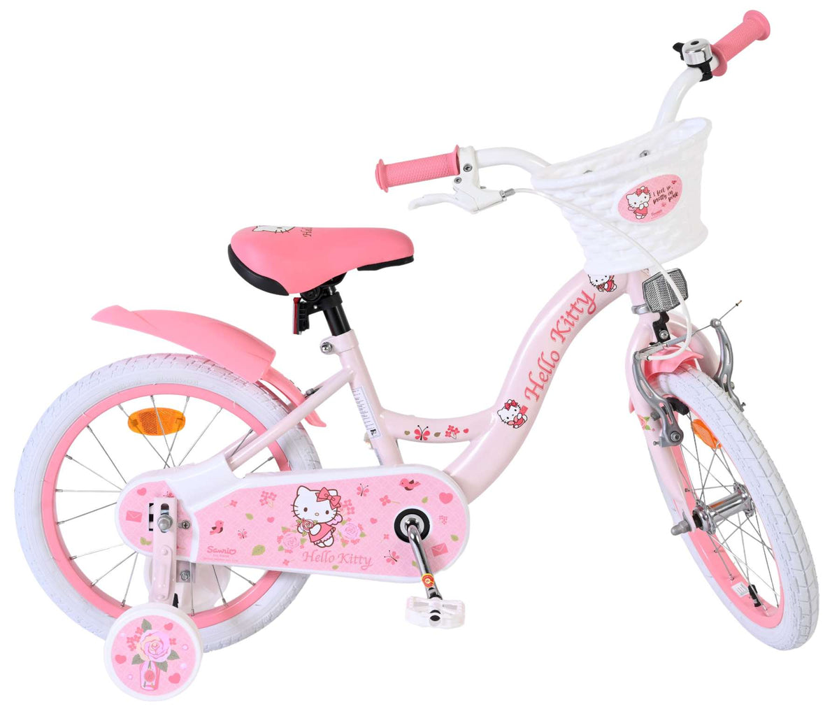 Hello Kitty Kinderfiets - Meisjes - 16 inch - Roze