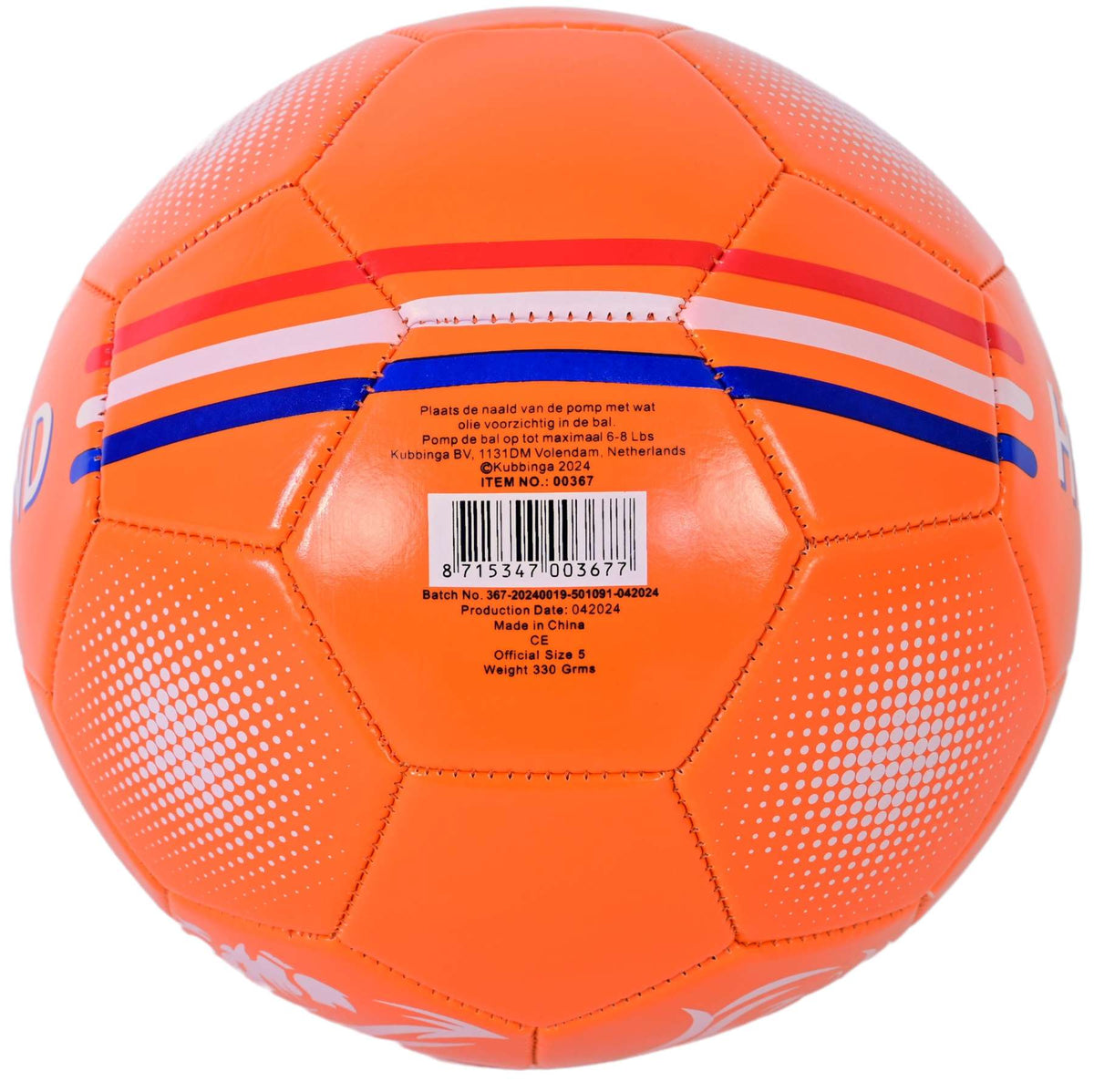 Kunstlederen Holland Voetbal - Oranje