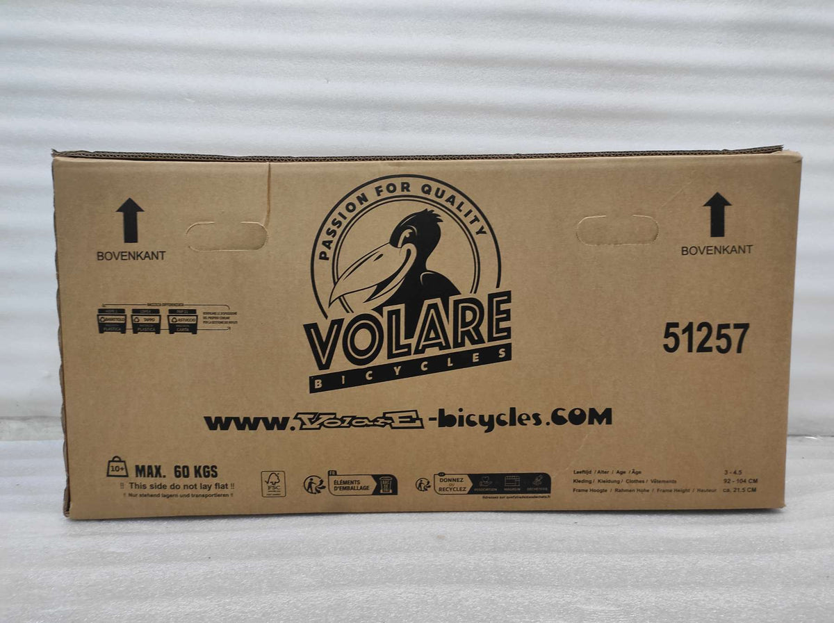 Volare Strike Kinderfiets - Jongens - 12 inch - Groen - Twee Handremmen