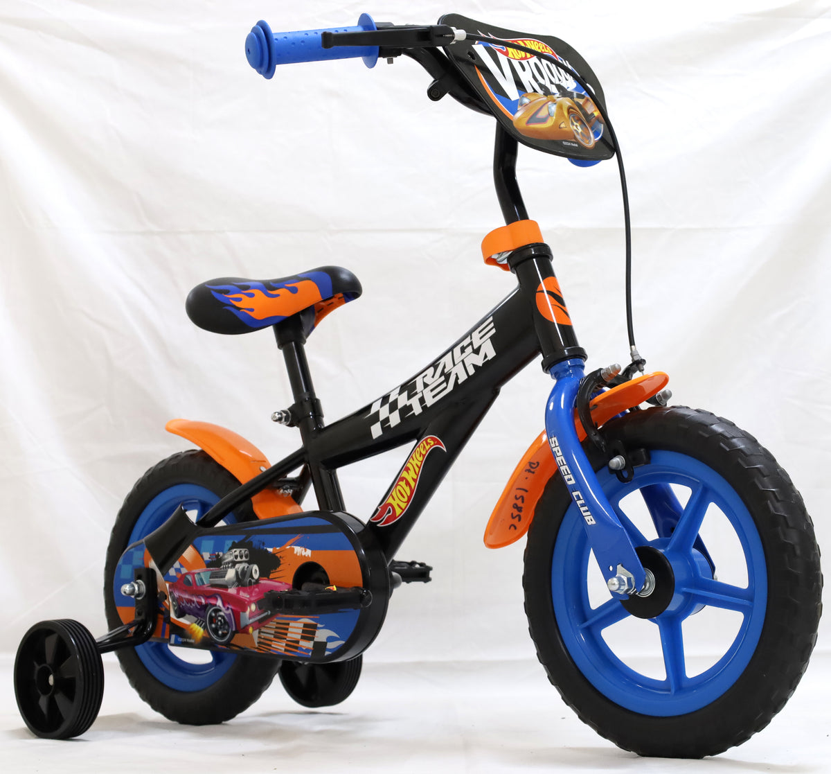 Hot Wheels Kinderfiets - Jongens - Mag Wheels - 12 inch - Zwart