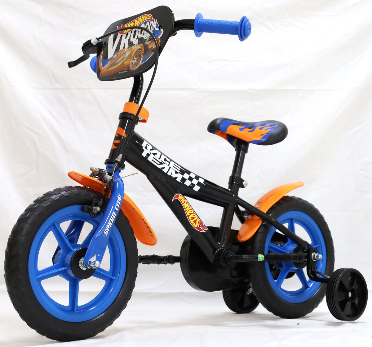 Hot Wheels Kinderfiets - Jongens - Mag Wheels - 12 inch - Zwart