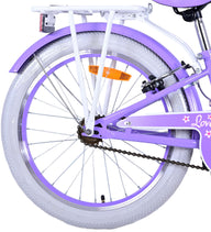 Volare Lovely Kinderfiets - Meisjes - 20 inch - Paars - Twee handremmen