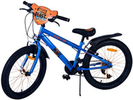 NERF Kinderfiets - Jongens - 20 inch - Satijn Blauw - 6 Speed
