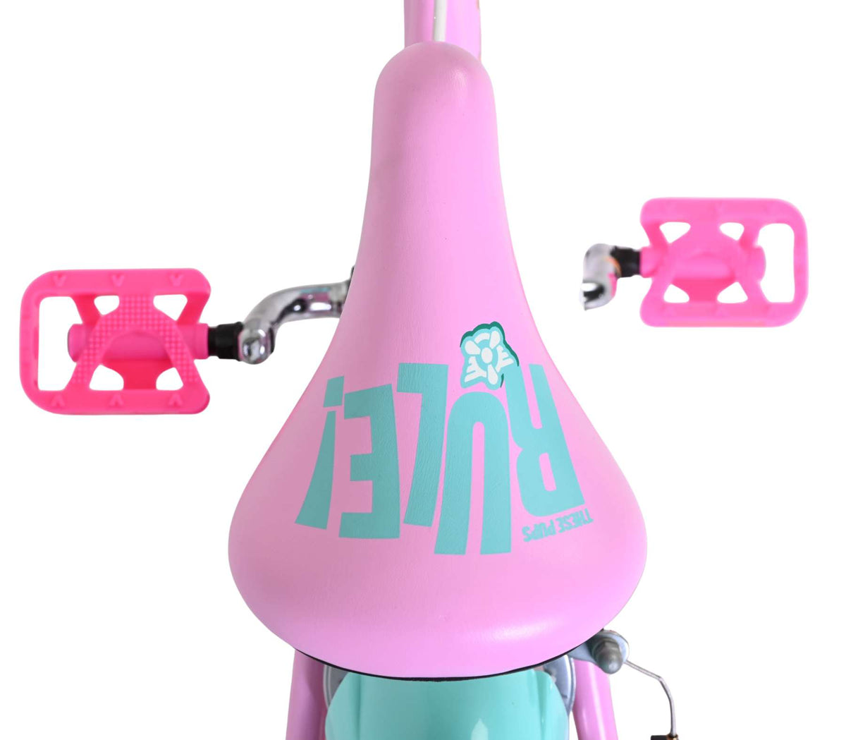Paw Patrol Kinderfiets - Meisjes - 12 inch - Roze - Twee handremmen