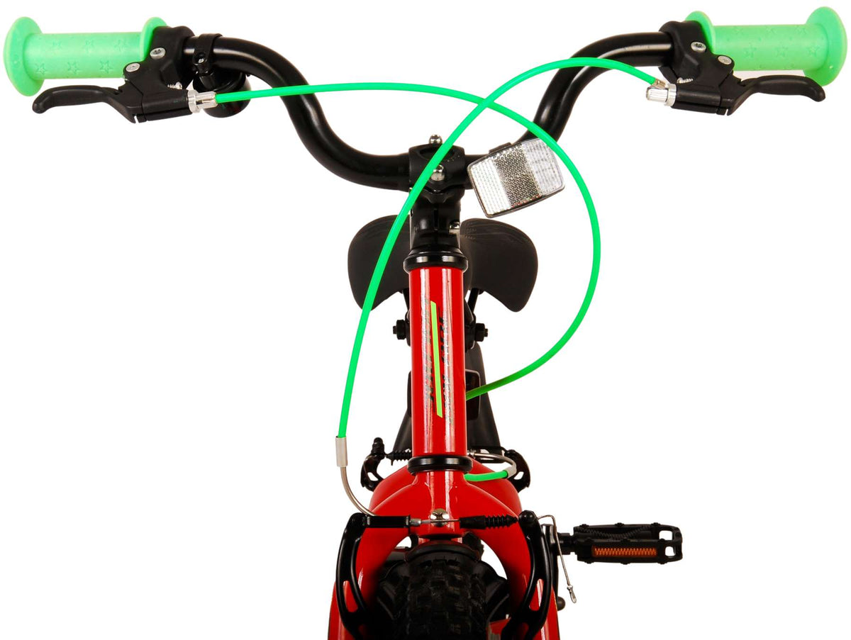 Volare Rocky Kinderfiets - Jongens - 12 inch - Rood