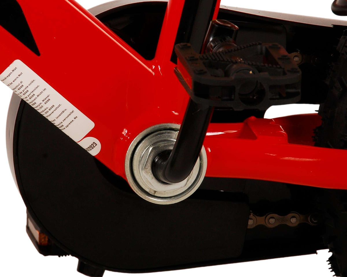 Volare Rocky Kinderfiets - Jongens - 14 inch - Rood - Twee handremmen