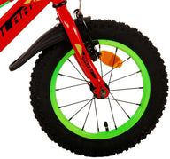 Volare Rocky Kinderfiets - Jongens - 14 inch - Rood - Twee handremmen