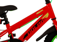 Volare Rocky Kinderfiets - Jongens - 14 inch - Rood - Twee handremmen