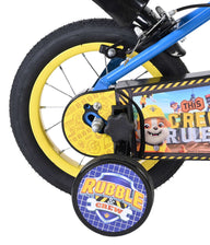 Paw Patrol -Rubble & Crew - Kinderfiets - Jongens - 12 inch - Blauw - Twee handremmen