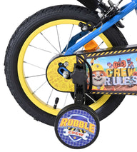 Paw Patrol -Rubble & Crew Kinderfiets - Jongens - 14 inch - Blauw - Twee handremmen