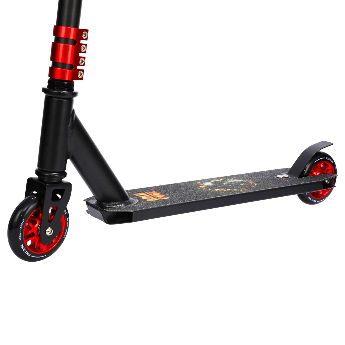 BOLDCUBE Deluxe Stuntstep - Zwart