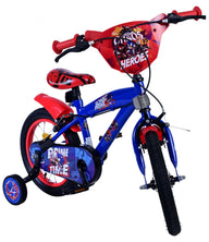 Turbo Crew Kinderfiets - Jongens - 14 inch - Blauw Rood - Twee handremmen