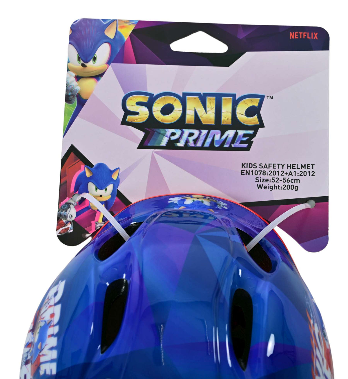 Sonic Prime Fietshelm - 52-56 cm