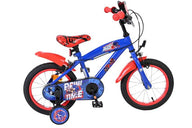 Sonic Prime Kinderfiets - Jongens - 14 inch - Blauw Rood - Twee handremmen