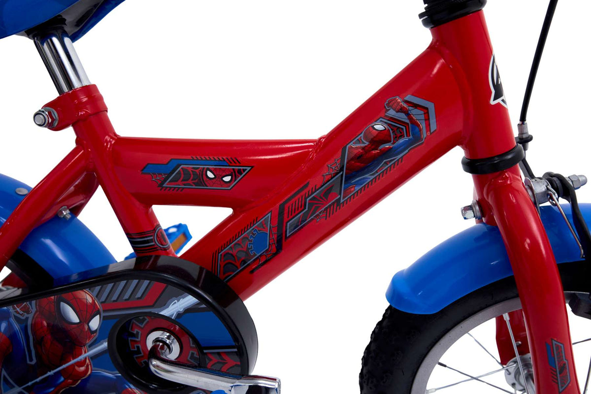 Spider-Man Kinderfiets - Jongens - 12 inch - Rood Blauw