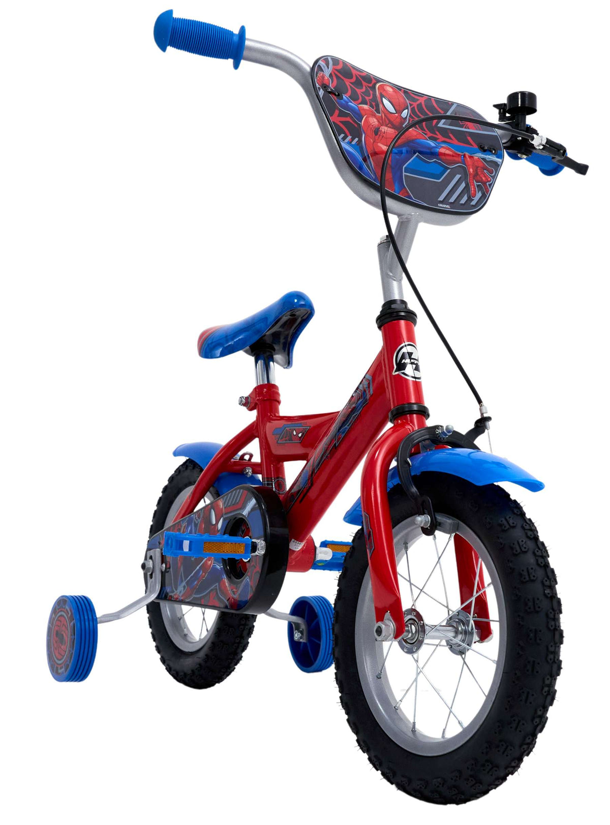 Spider-Man Kinderfiets - Jongens - 12 inch - Rood Blauw