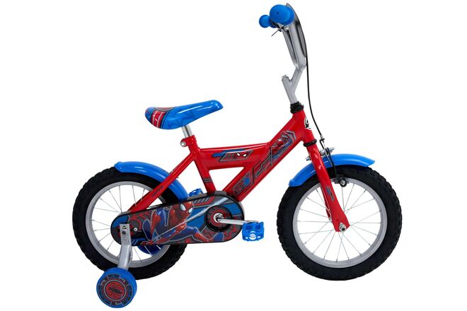 Spider-Man Kinderfiets - Jongens - 14 inch - Rood Blauw