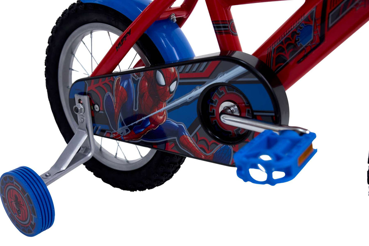 Spider-Man Kinderfiets - Jongens - 14 inch - Rood Blauw