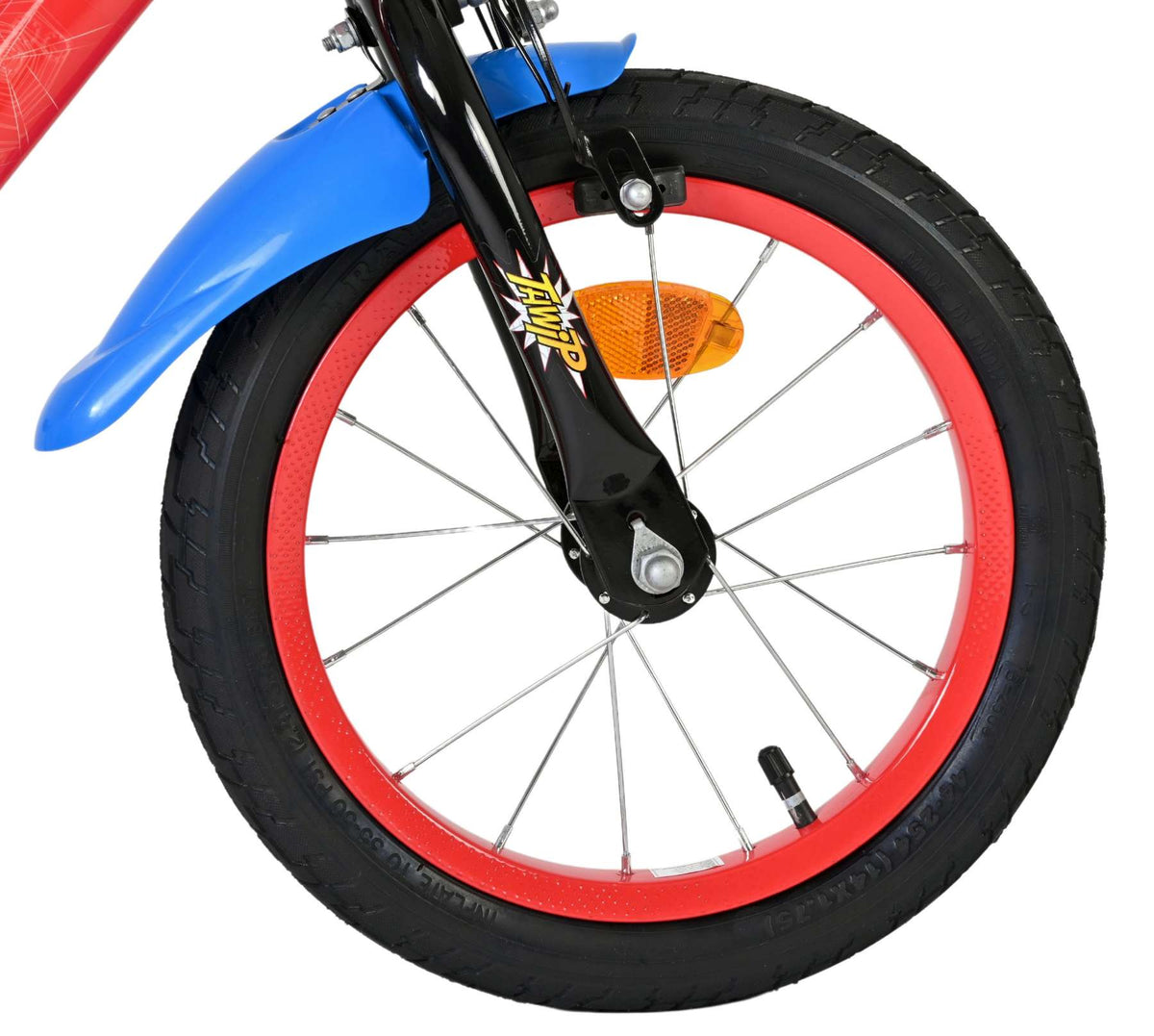 Marvel Spider-Man Kinderfiets - Jongens - 14 inch - Rood/Blauw