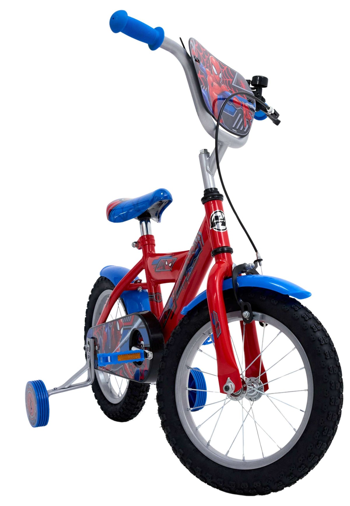 Spider-Man Kinderfiets - Jongens - 14 inch - Rood Blauw