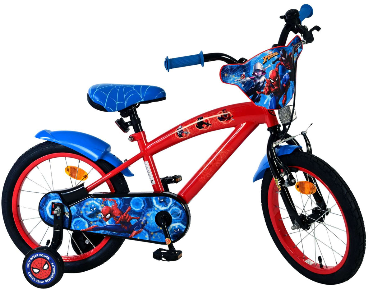 Spider-Man Kinderfiets - Jongens - 16 inch - Rood