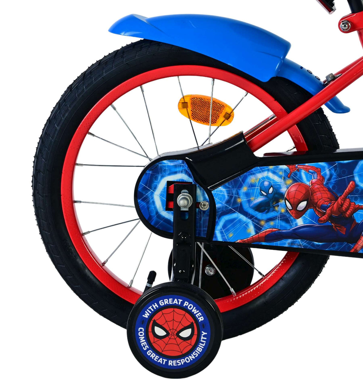Spider-Man Kinderfiets - Jongens - 16 inch - Rood