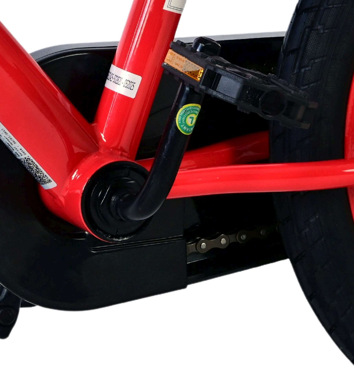 Spider-Man Kinderfiets - Jongens - 16 inch - Blauw/Rood - Twee handremmen