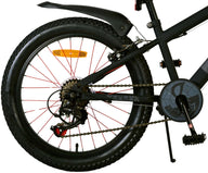 Spider-Man - Kinderfiets - Jongens - 20 inch - Mat Zwart - 2 Handremmen