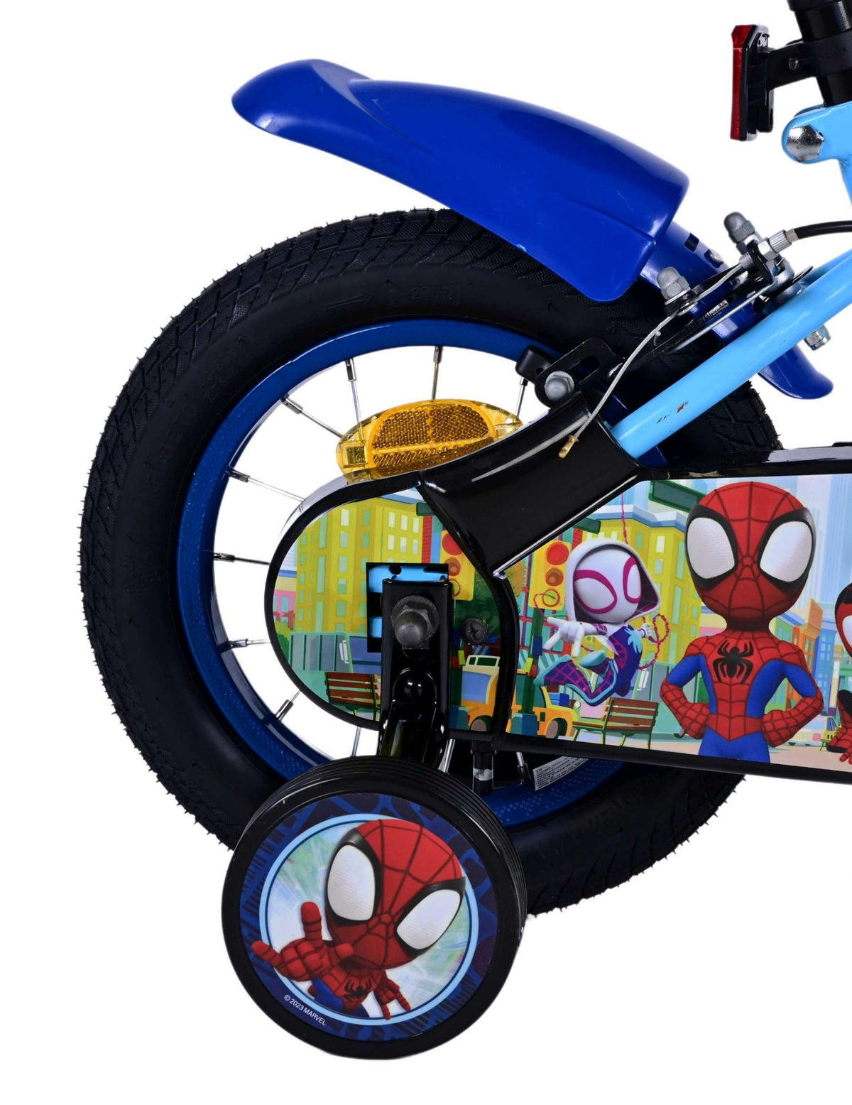 Little Heroes Kinderfiets - Jongens - 12 inch - Blauw - Twee handremmen