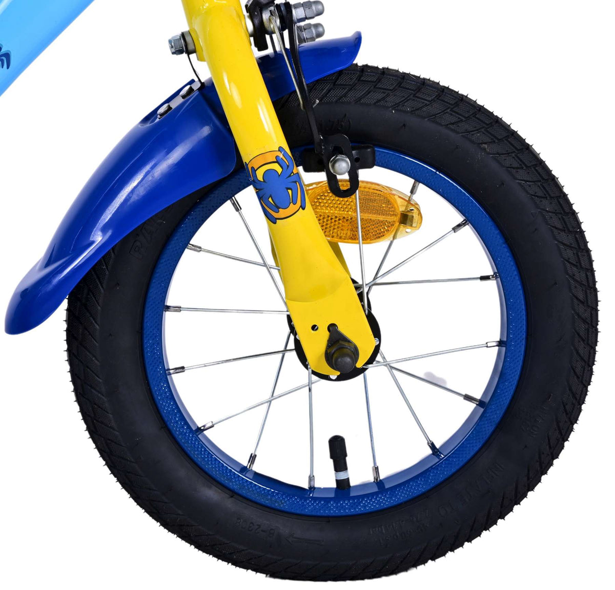 Little Heroes Kinderfiets - Jongens - 12 inch - Blauw - Twee handremmen