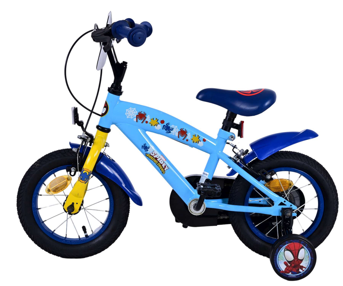 Little Heroes Kinderfiets - Jongens - 12 inch - Blauw - Twee handremmen
