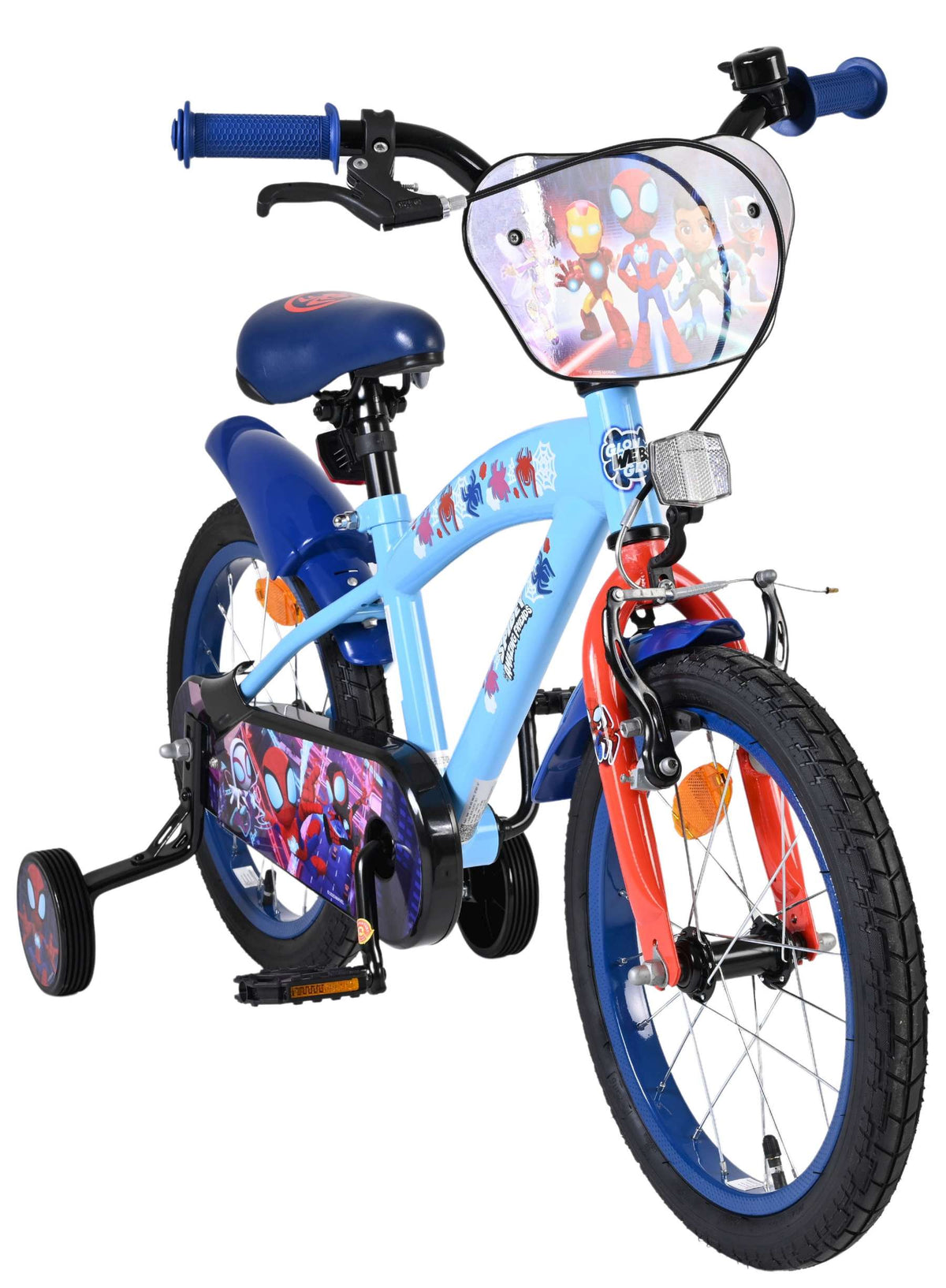 Spidey Kinderfiets - Jongens - 16 inch - Blauw