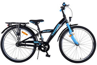 Volare Thombike Kinderfiets - Jongens - 24 inch - Zwart Blauw - Shimano Nexus 3