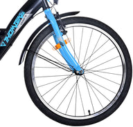 Volare Thombike Kinderfiets - Jongens - 24 inch - Zwart Blauw - Shimano Nexus 3