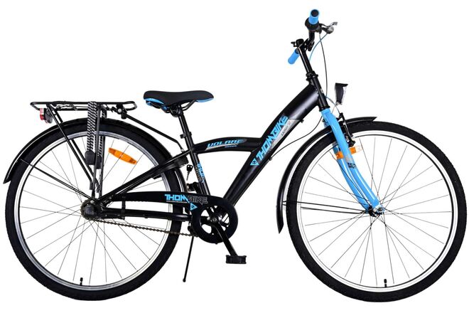 Volare Thombike Kinderfiets - Jongens - 26 inch - Zwart Blauw - Nexus 3