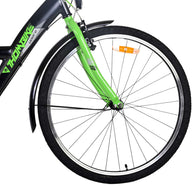 Volare Thombike Kinderfiets - Jongens - 26 inch - Zwart Groen - Nexus 3