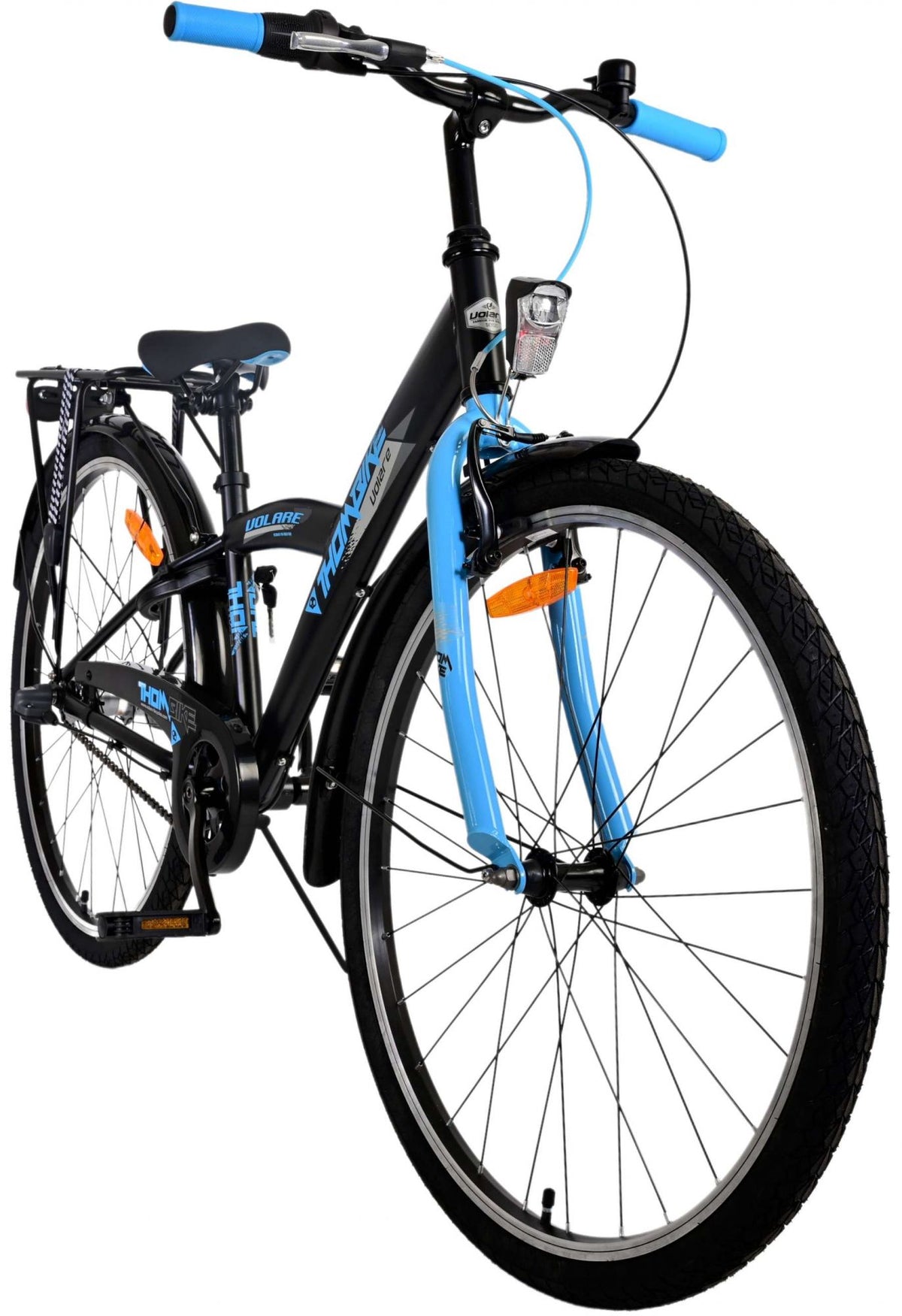 Volare Thombike Kinderfiets - Jongens - 26 inch - Zwart Blauw - Nexus 3