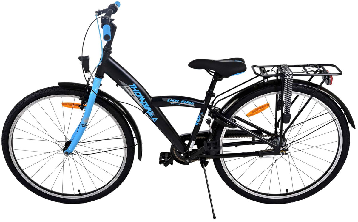 Volare Thombike Kinderfiets - Jongens - 26 inch - Zwart Blauw - Nexus 3