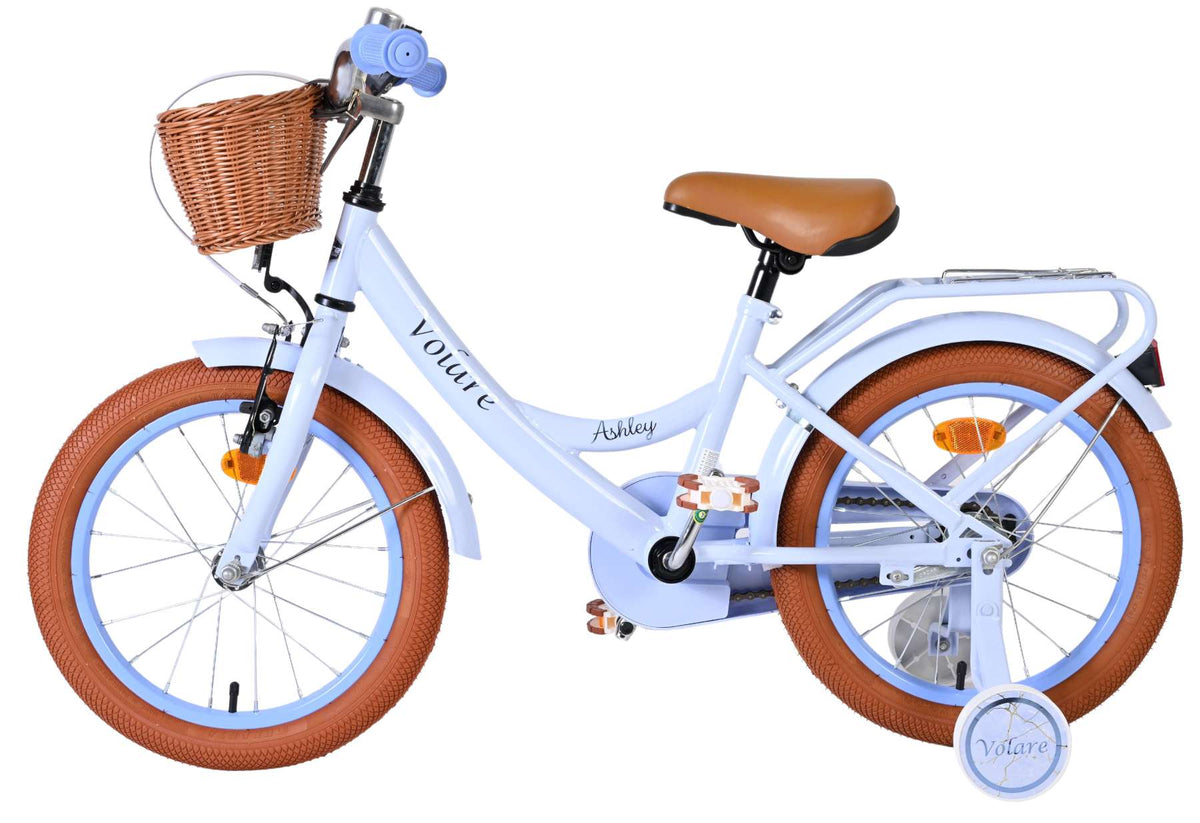 Volare Ashley Kinderfiets - Meisjes - 16 inch - Pastel Blauw