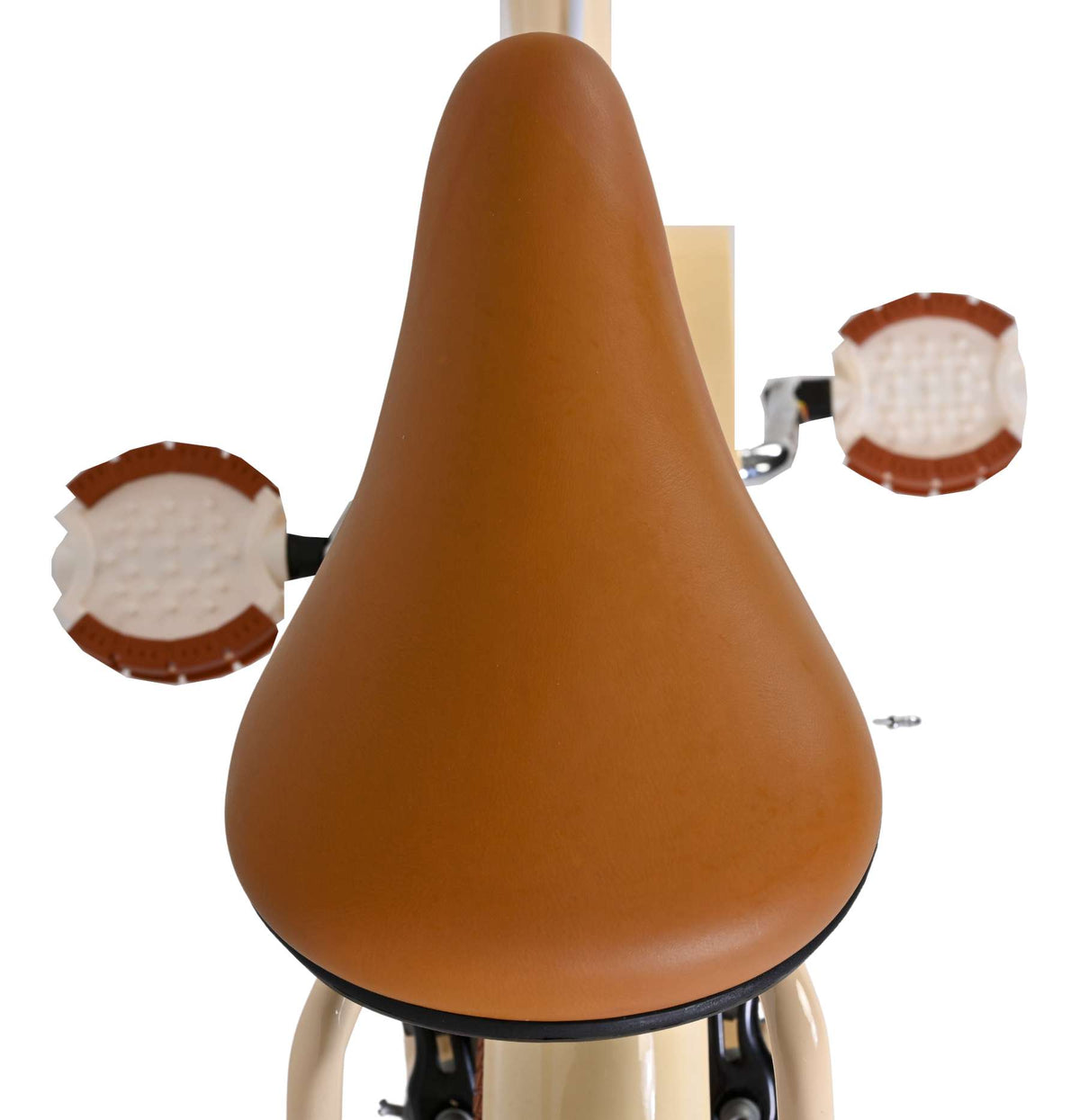 Volare Ashley Kinderfiets - Meisjes - 18 inch - Creme - Twee handremmen