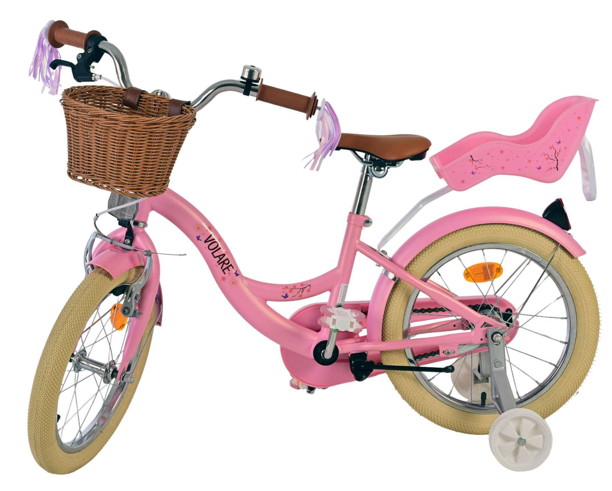 Volare Blossom Kinderfiets - Meisjes - 16 inch - Roze
